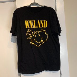 Iceland NIRVANA Smiley Shirt - Unisex XL